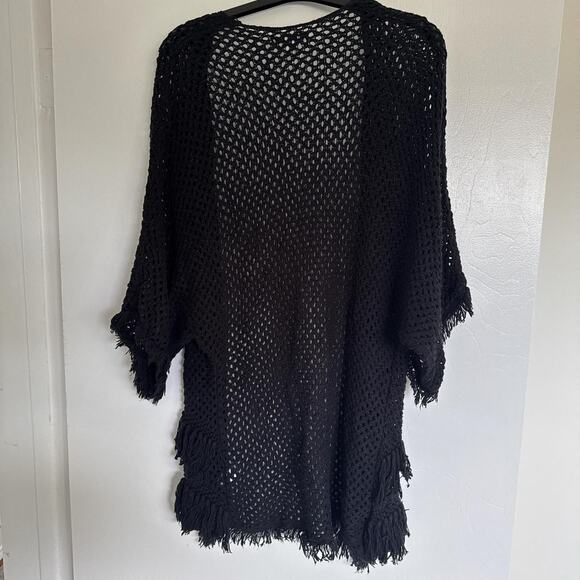 Black fringe cardigan - Picture 4 of 4